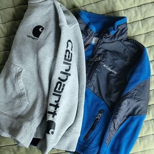 Columbia Blue and Black Jacket